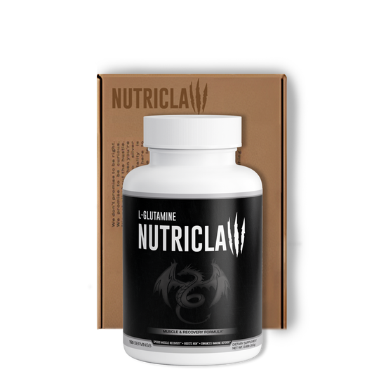 NutriClaw l glutamine powder muscle recovery bodybuilding supplement nutriclaw