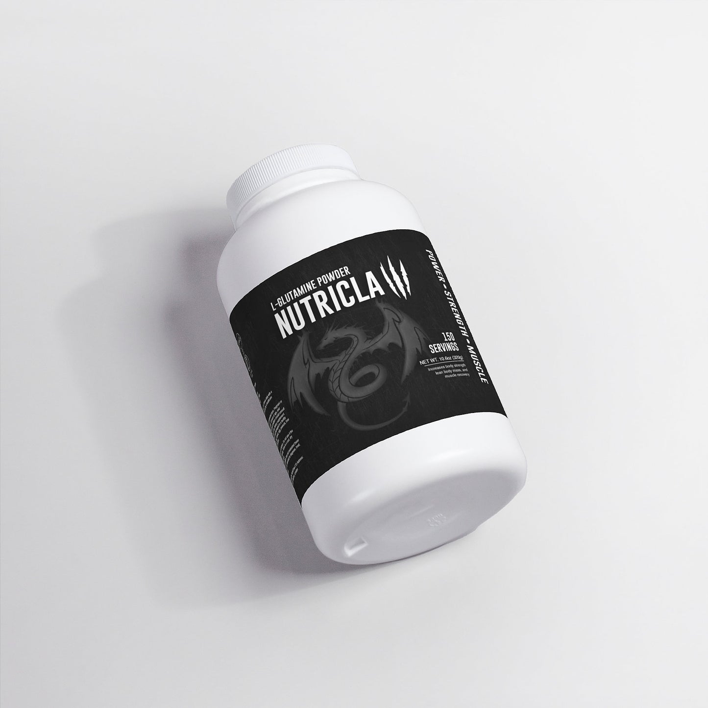 NutriClaw high quality pure l glutamine powder for post workout recovery and strength