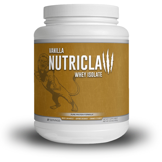 Vanilla Whey Isolate Protein