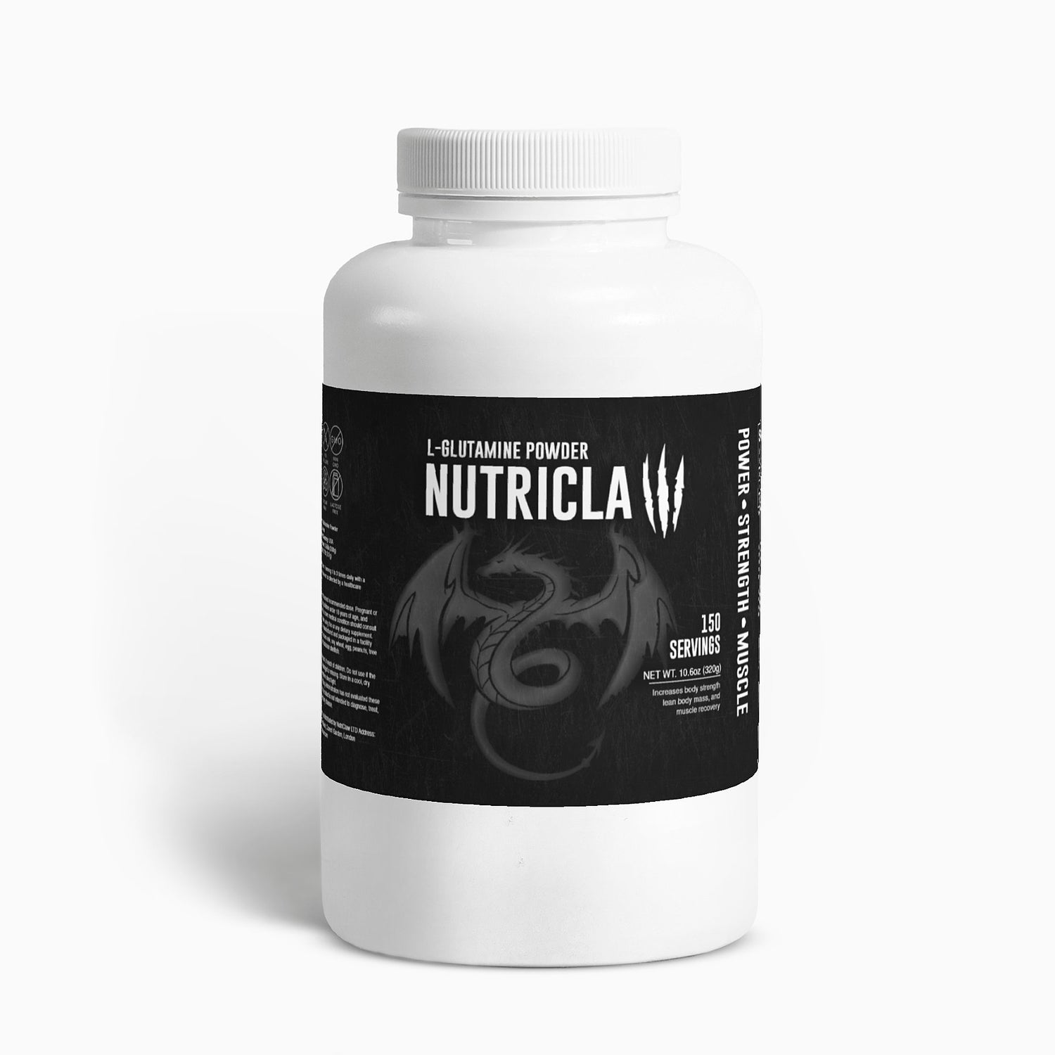 Nutriclaw L-Glutamine Powder – Premium Muscle Recovery & Gut Health Support